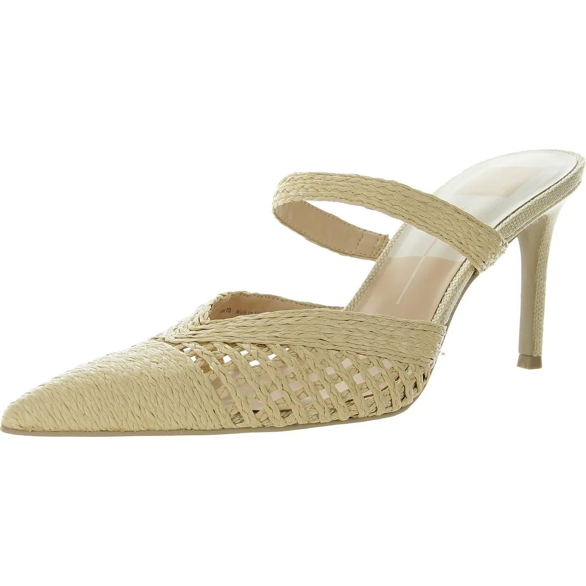 Kaline Womens Woven Pointed Toe Pumps