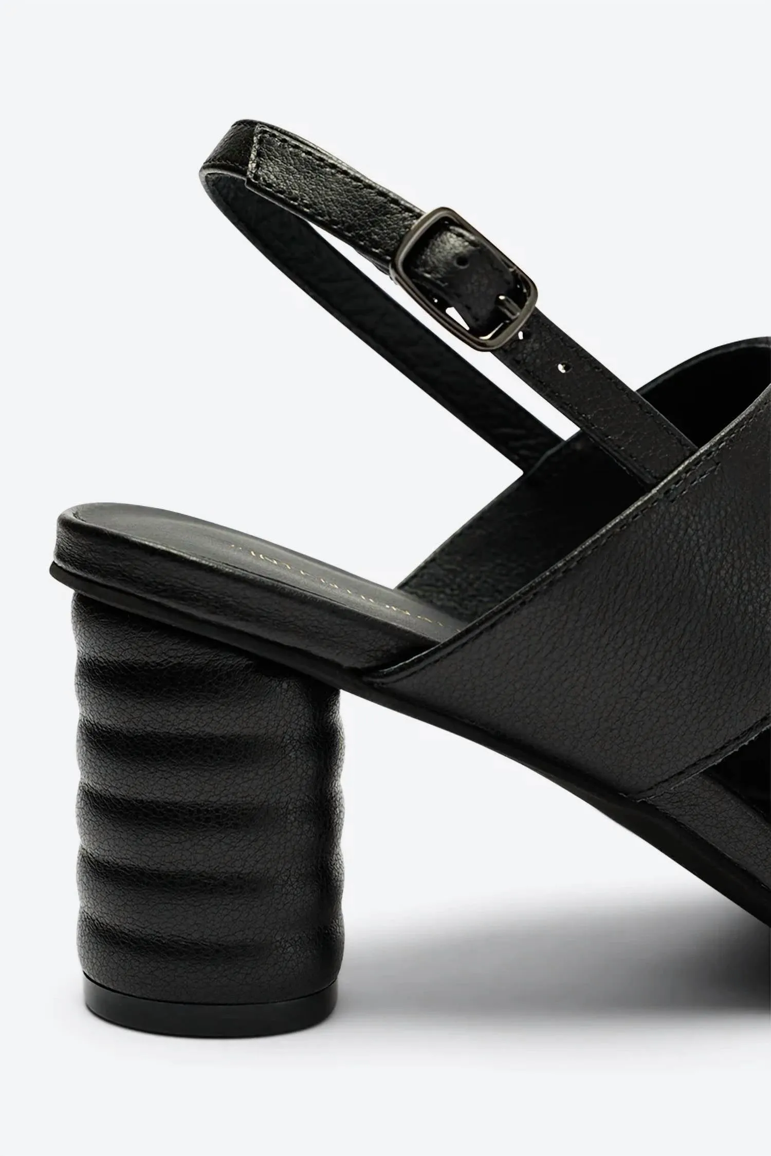 Kang Heels In Black Leather
