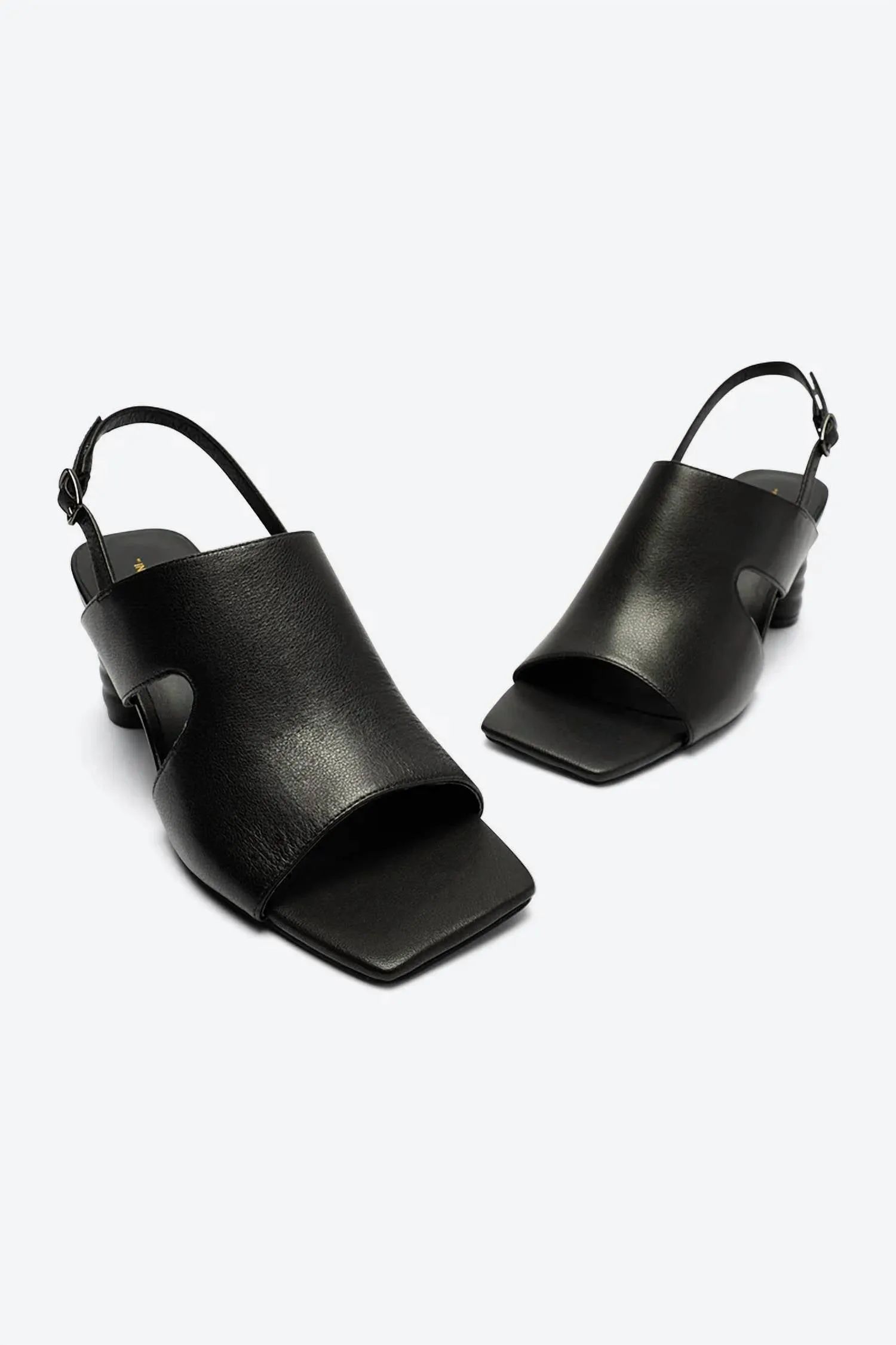Kang Heels In Black Leather