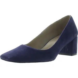 Karina Womens Leather Square Toe Pumps
