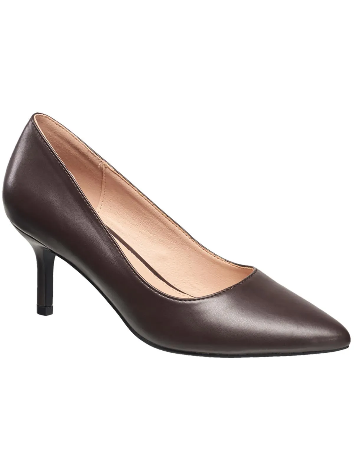 Kate Womens Faux Suede Vegan Pumps