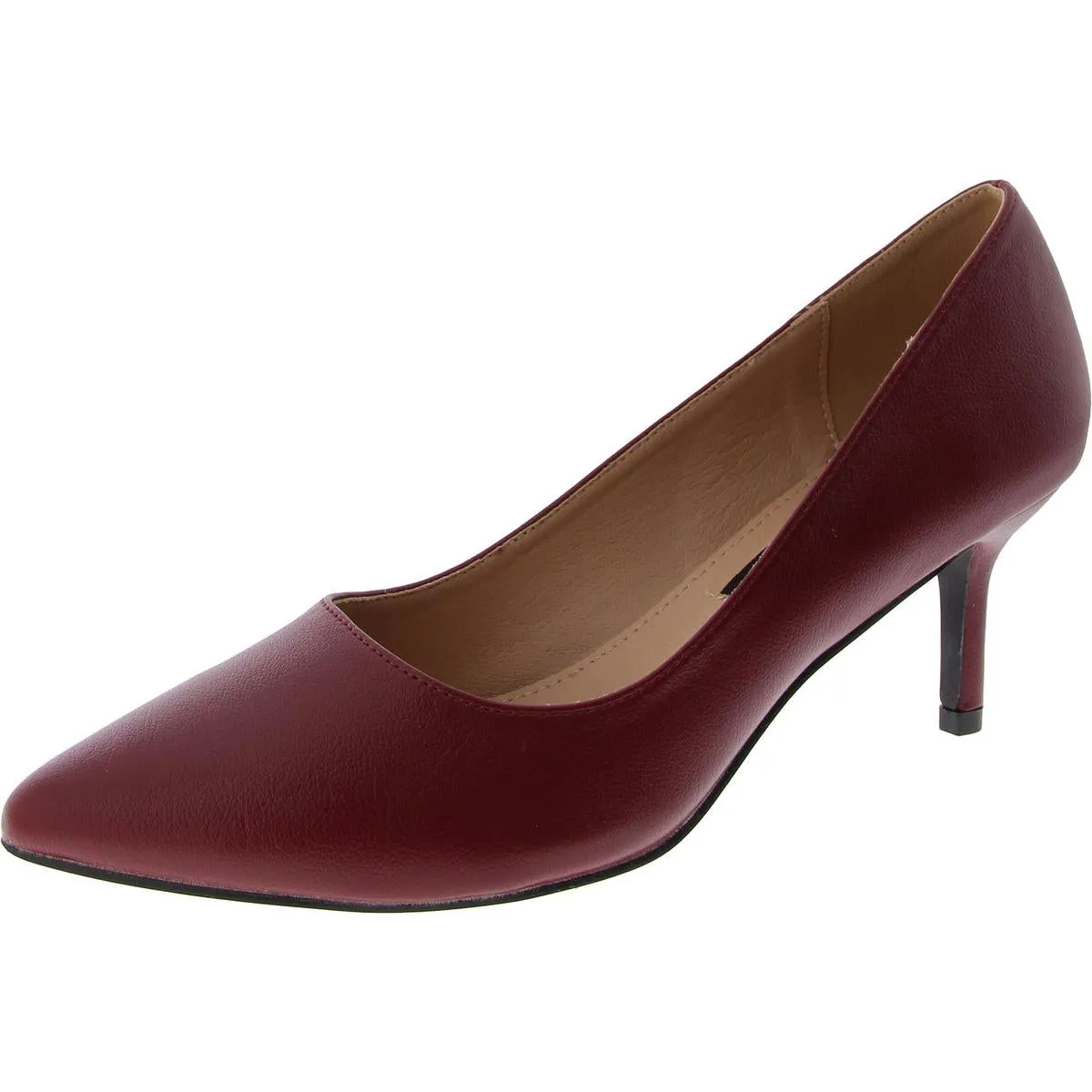 Kate Womens Faux Suede Vegan Pumps
