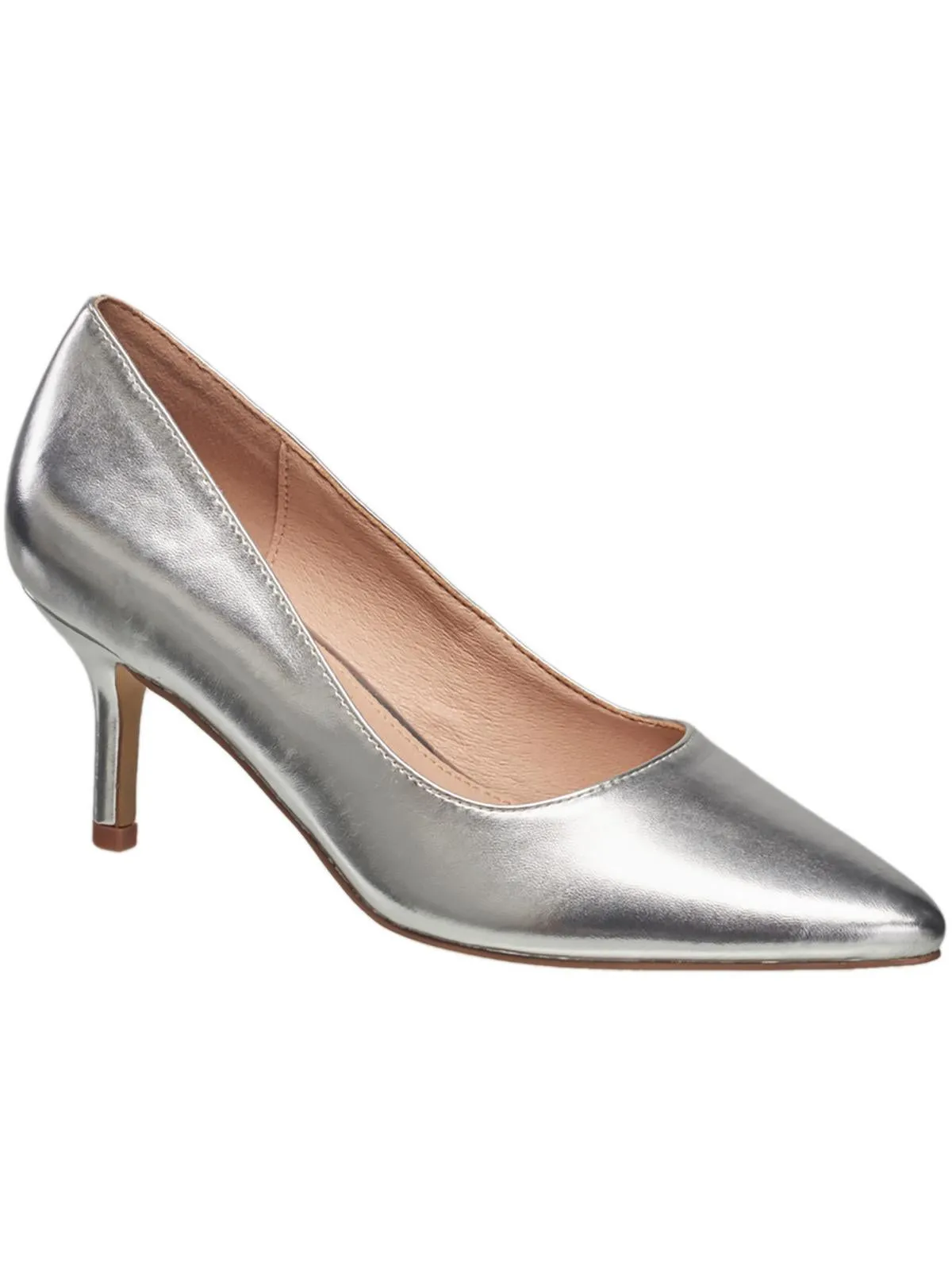 Kate Womens Faux Suede Vegan Pumps