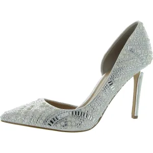 Kenjay Womens Slip On Stiletto Pumps