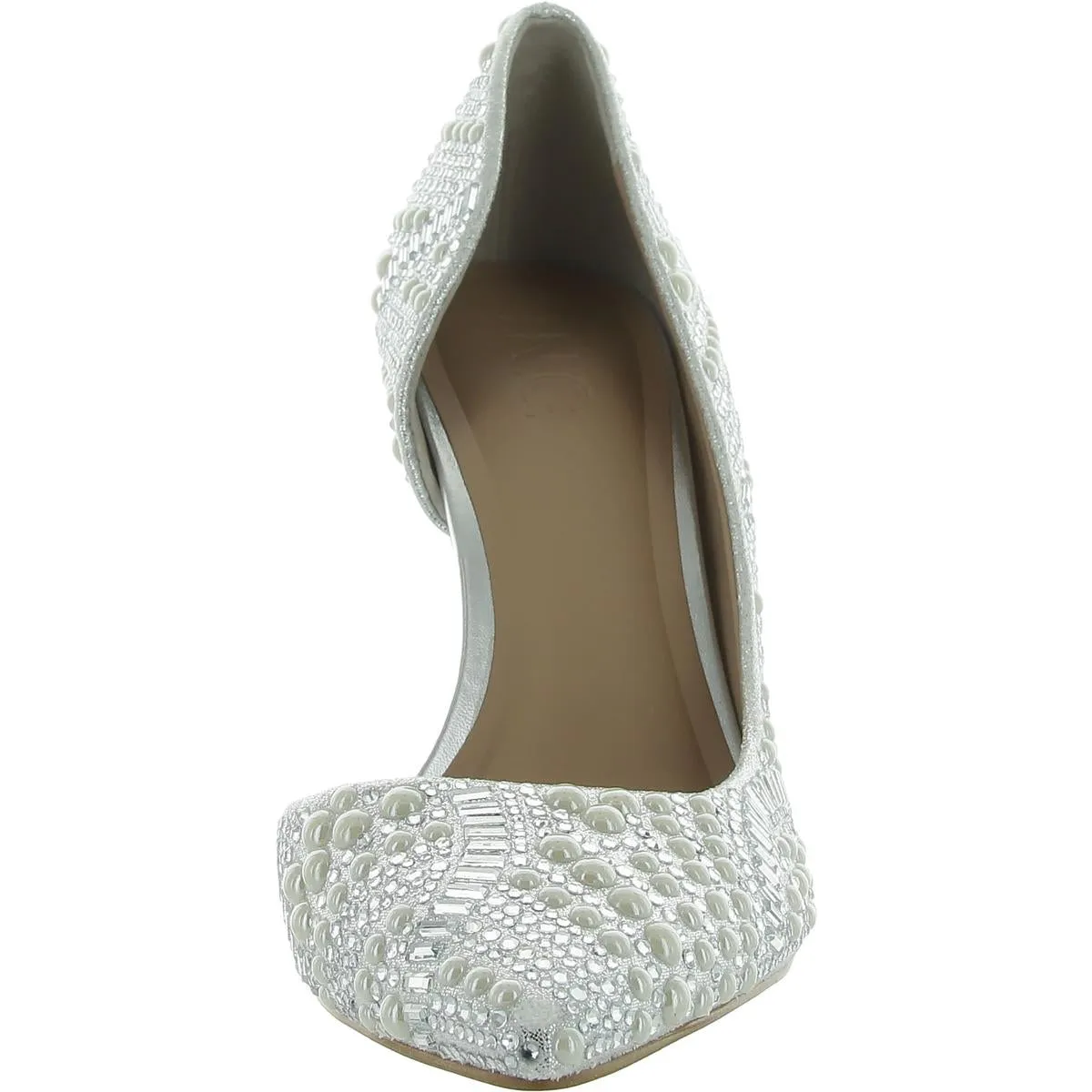 Kenjay Womens Slip On Stiletto Pumps