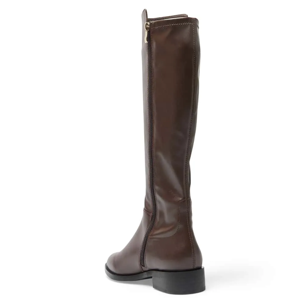 Kennedy Boot in Chocolate Glove Leather