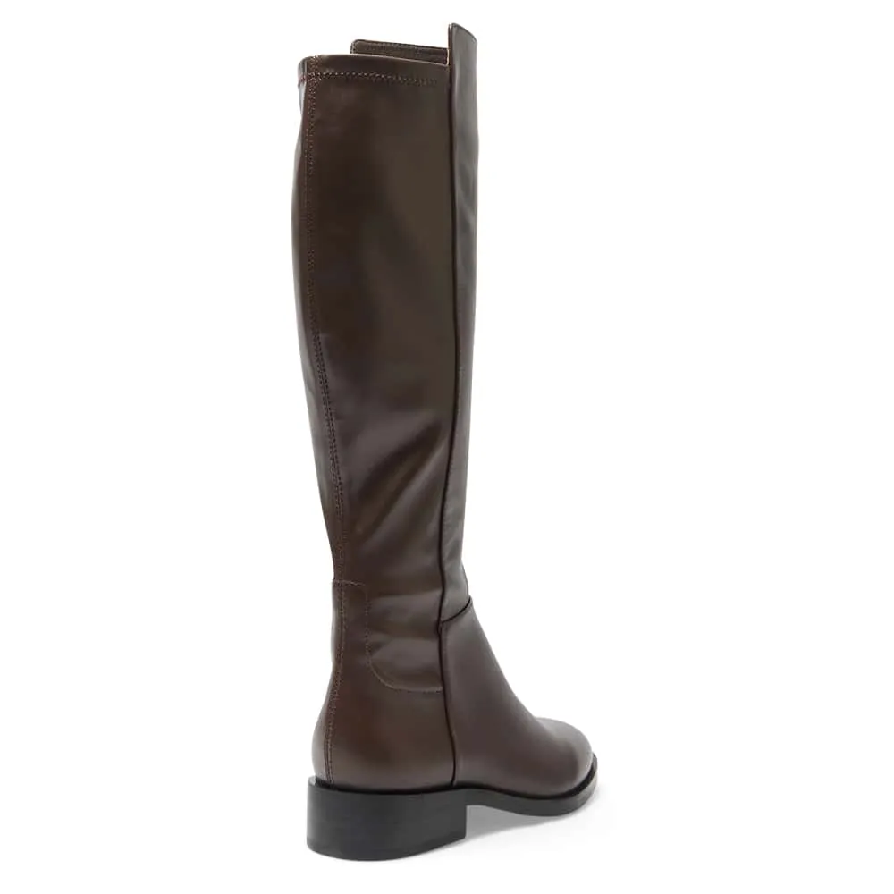 Kennedy Boot in Chocolate Glove Leather