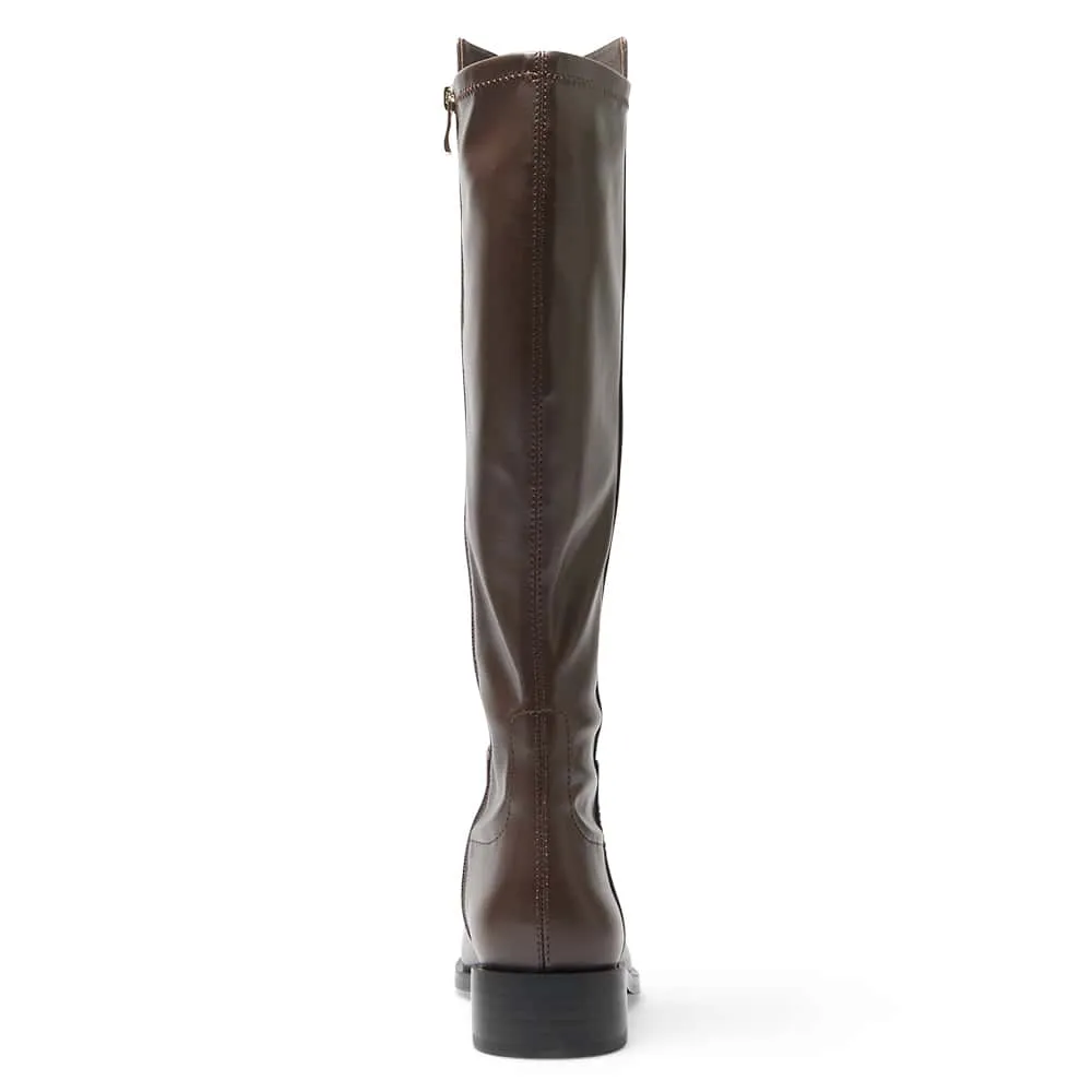 Kennedy Boot in Chocolate Glove Leather