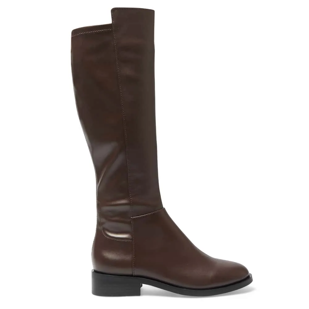 Kennedy Boot in Chocolate Glove Leather