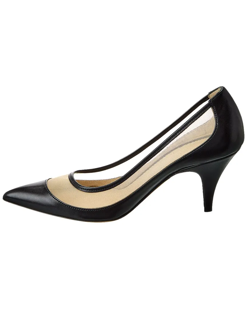 KHAITE The River Mesh & Leather Pump
