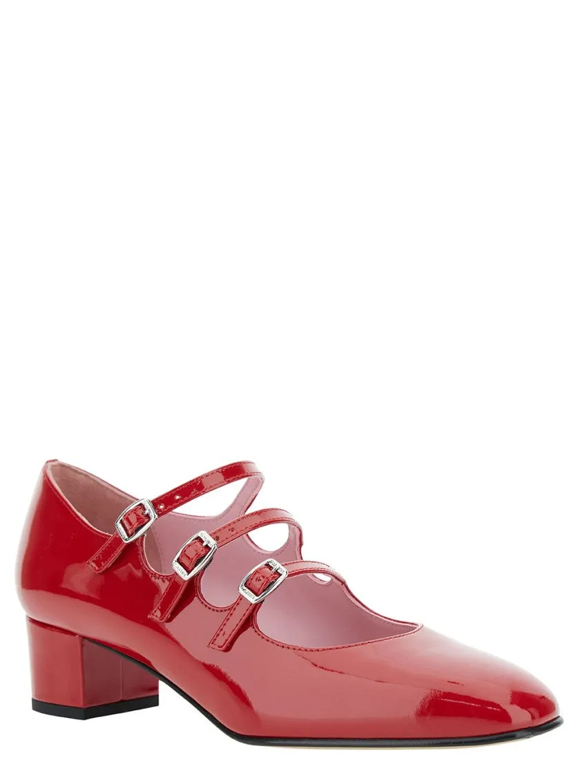 Kina' Red Mary Janes