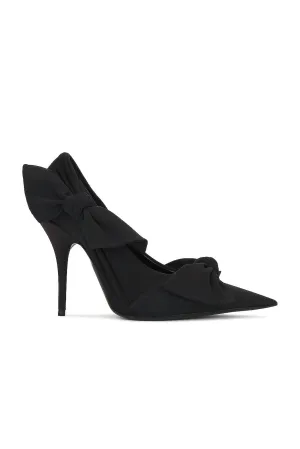 Knife Knot Pump In Black