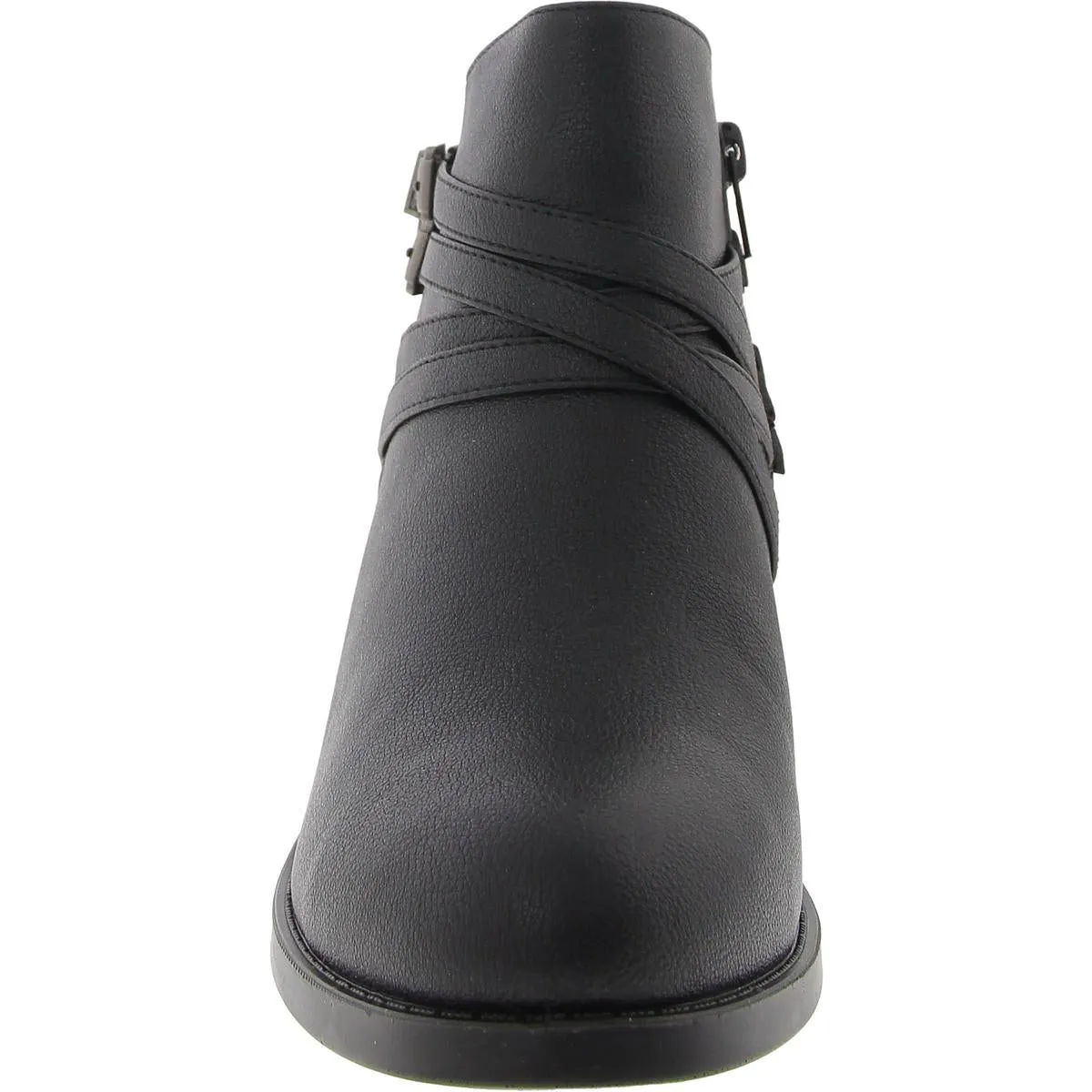 Kory Womens Strappy Manmade Ankle Boots