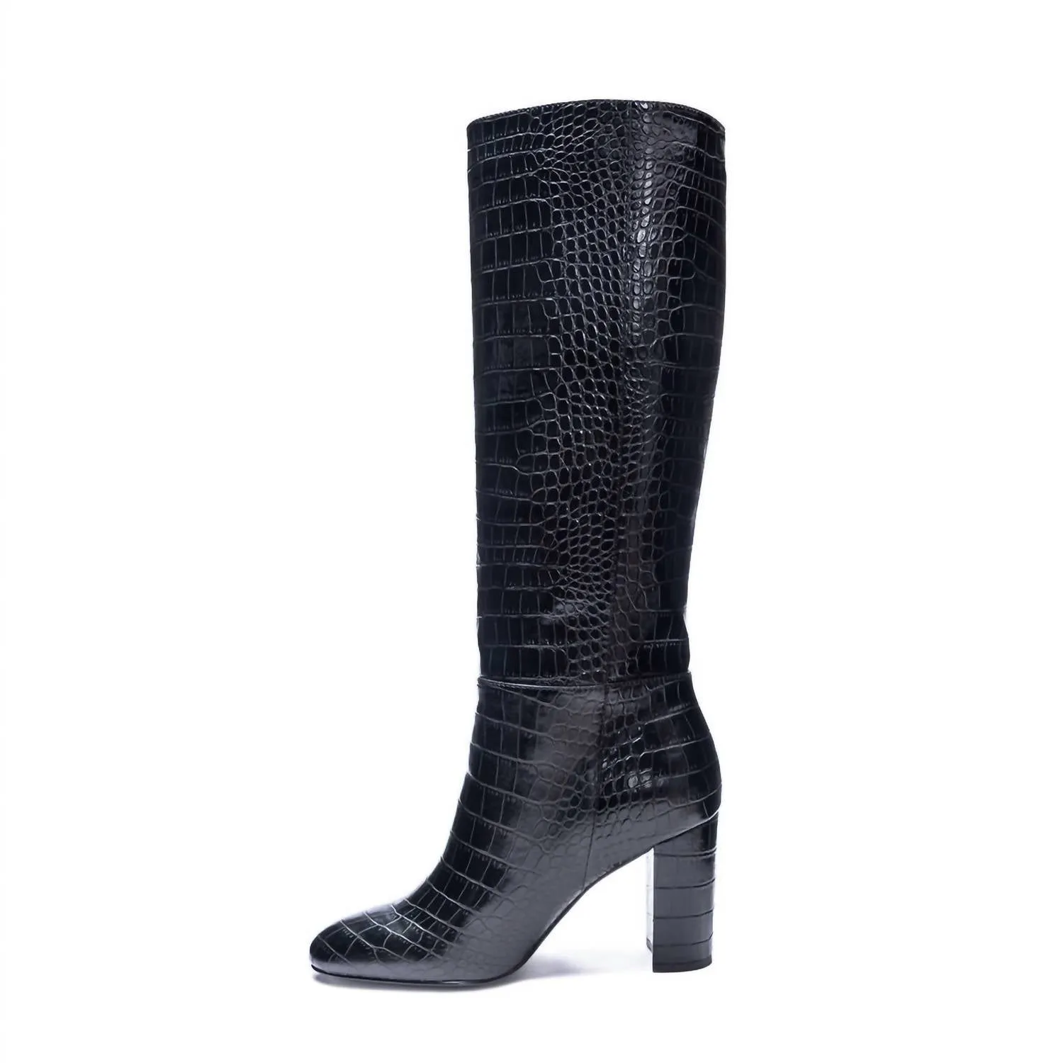 Krafty Croco Boot In Black