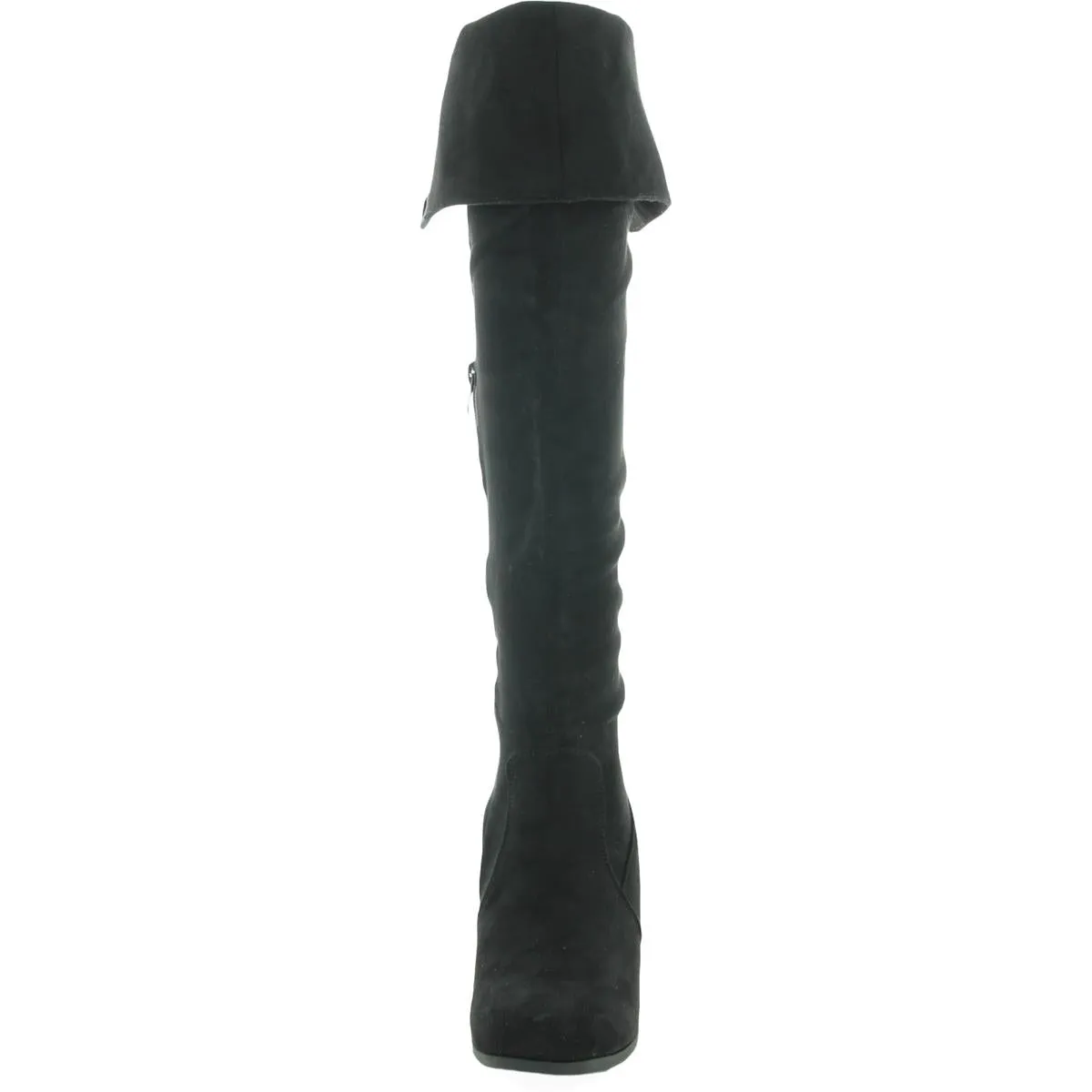 Krafty Womens Suede Dress Knee-High Boots