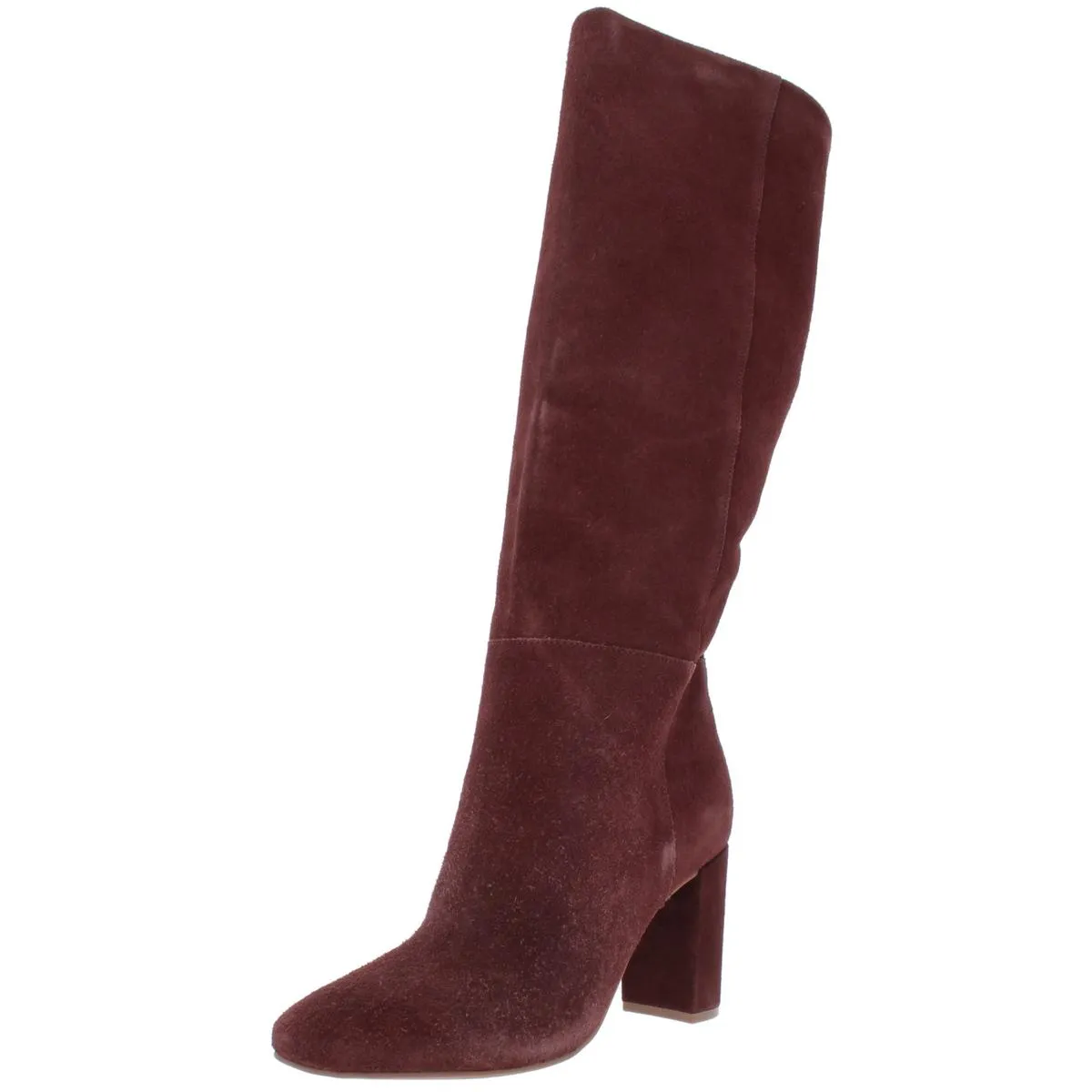 Krafty Womens Suede Dress Knee-High Boots