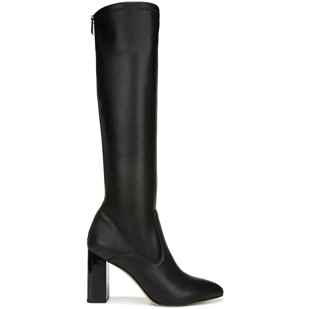 L-Kathrne WC Womens Zipper Faux Suede Knee-High Boots