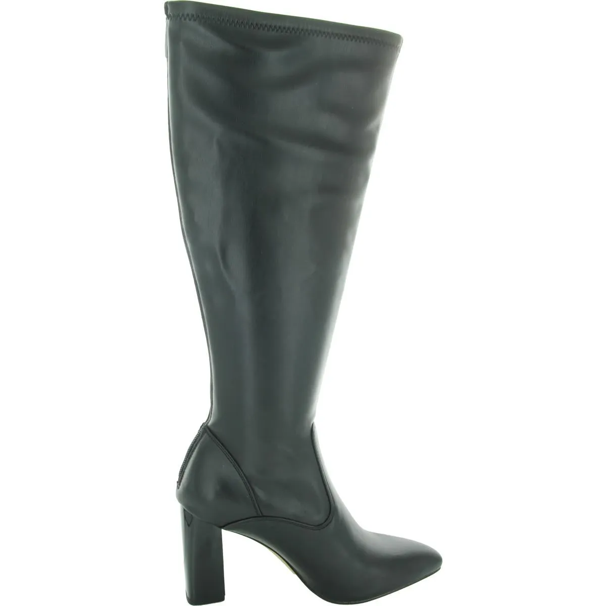 L-Kathrne WC Womens Zipper Faux Suede Knee-High Boots