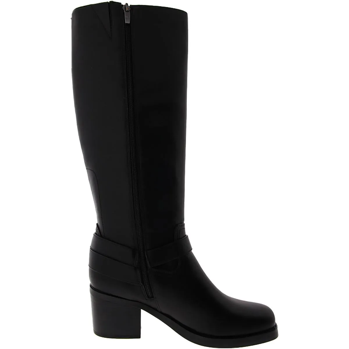 Laile 2 Womens Faux Leather Harness Knee-High Boots