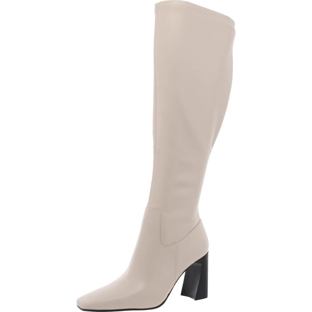 LAMARCA Womens Zipper Leather Knee-High Boots