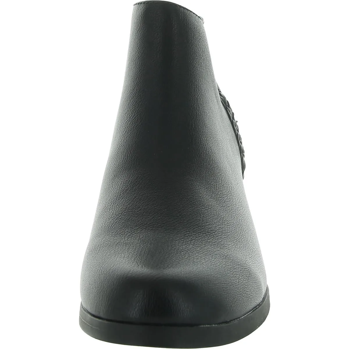 Lauryn Womens Zip Up Round Toe Shooties