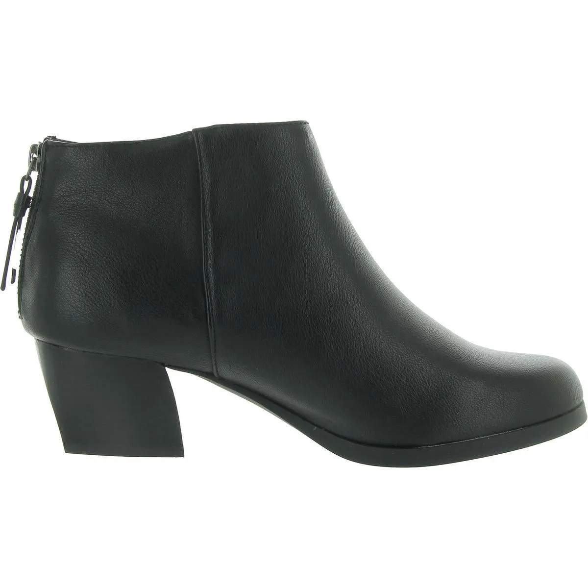 Lauryn Womens Zip Up Round Toe Shooties