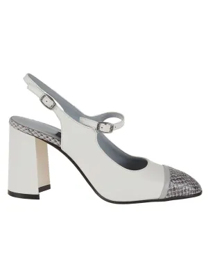 Leather Slingback Shoes