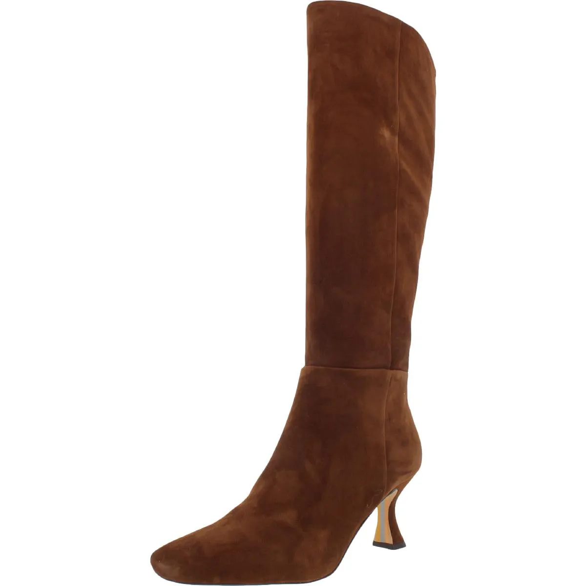 Leigh Womens Zipper Knee-High Boots