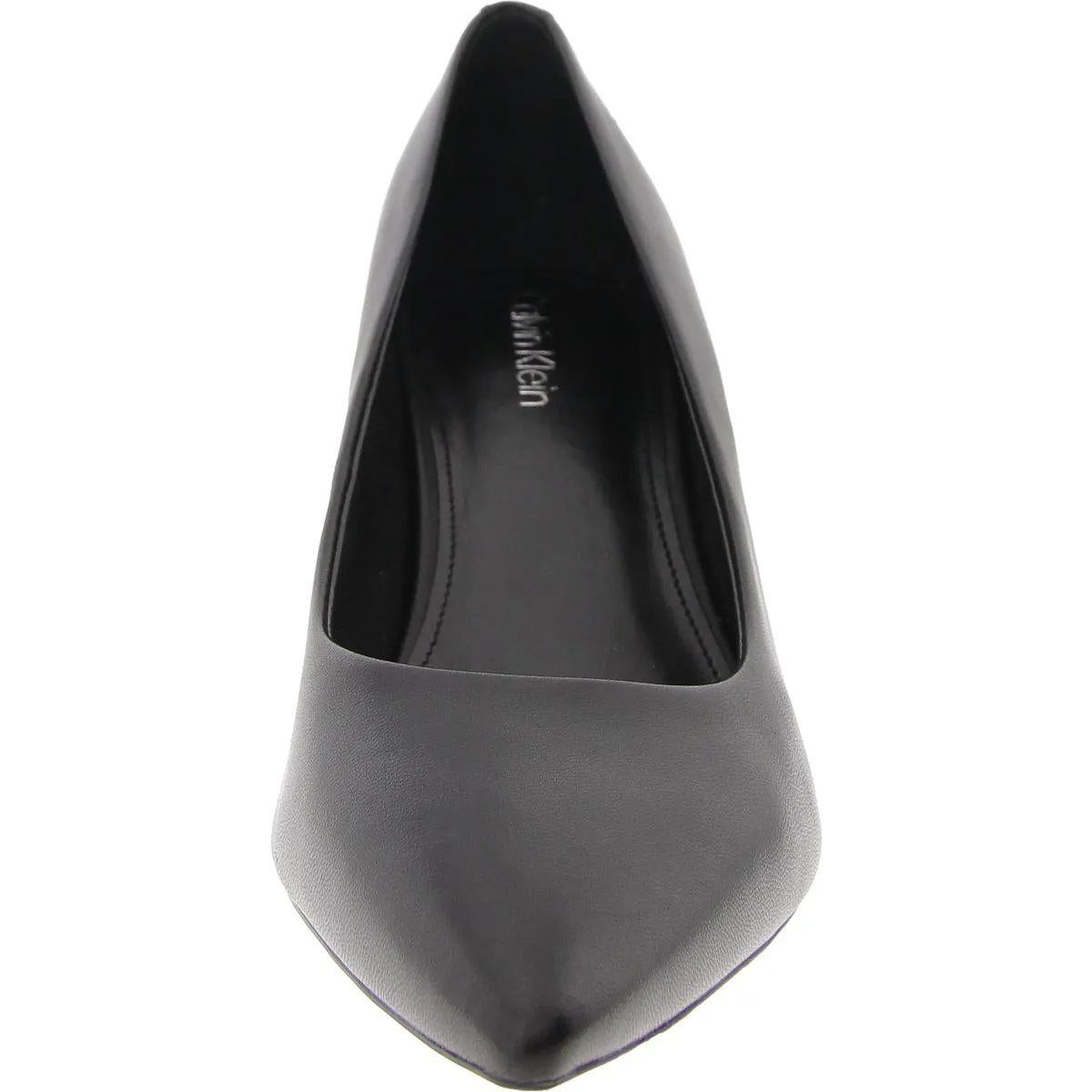 Lenott Womens Leather Pointed Toe Pumps