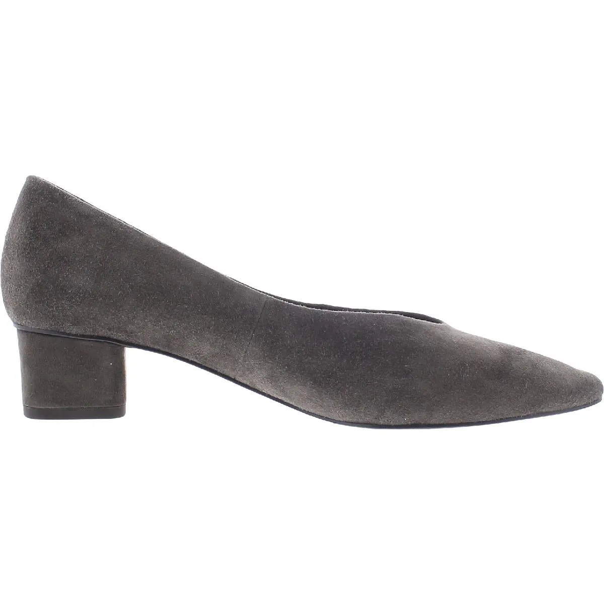 Liliet Womens Suede Block Heel Pumps