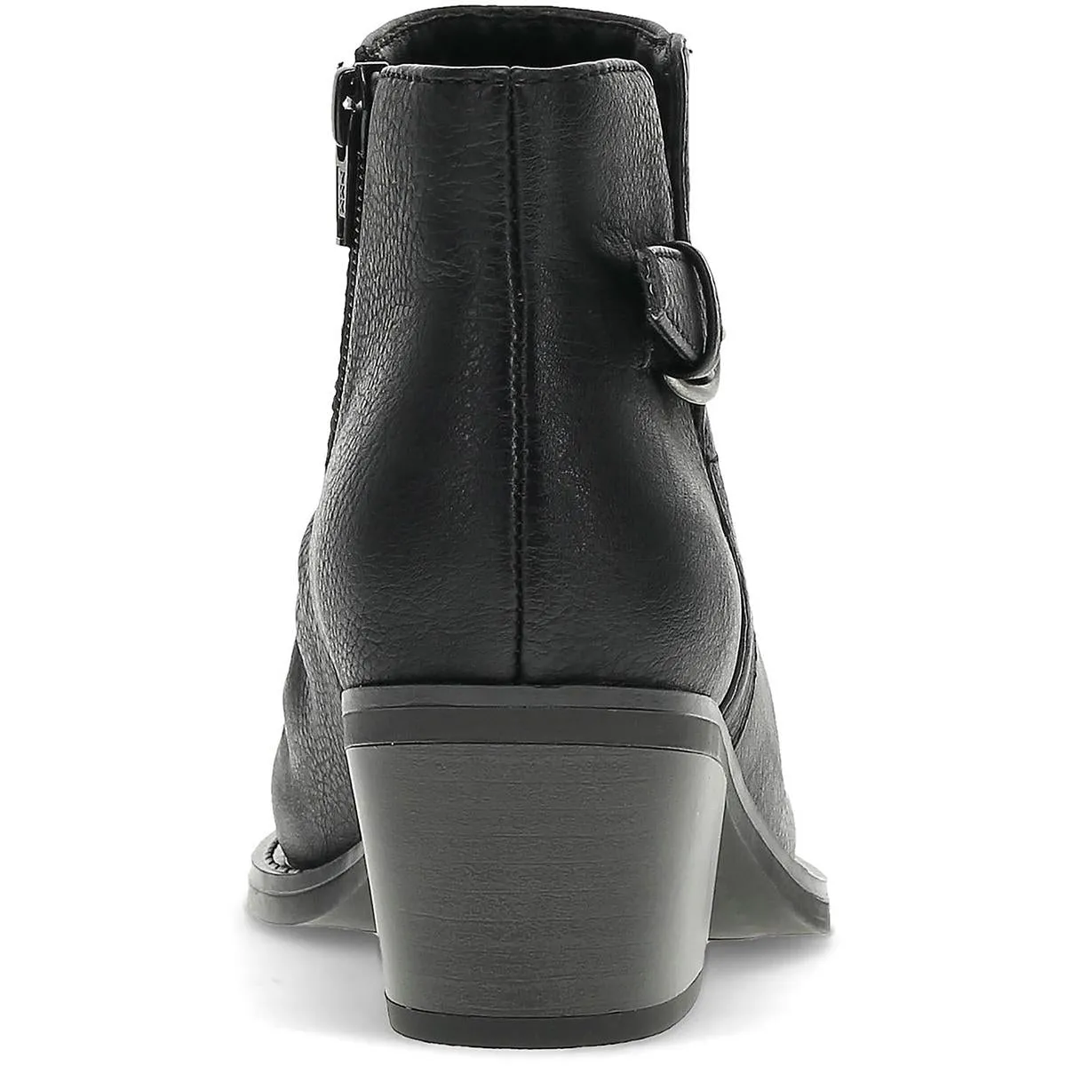 Linnea  Womens Round Toe Block Heel Booties