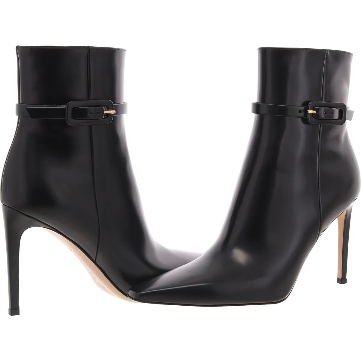 Linsay 95 Womens Zipper Leather Shooties