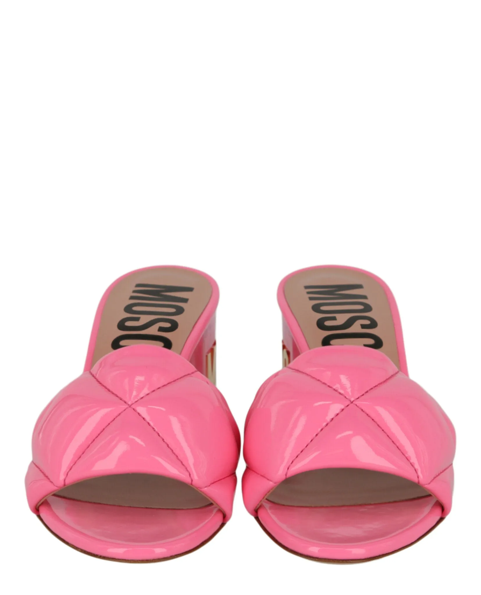 Logo Quilted Mules
