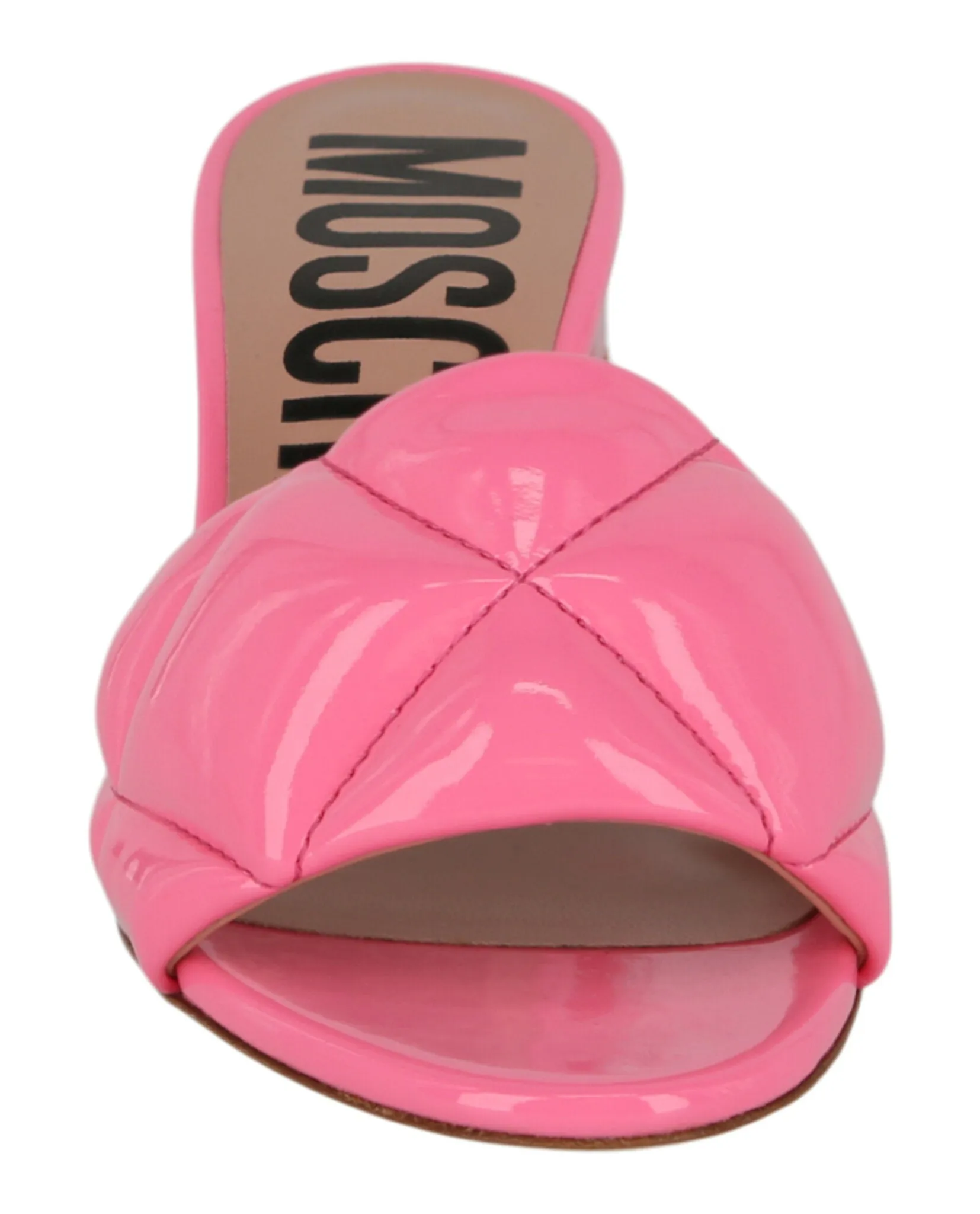 Logo Quilted Mules