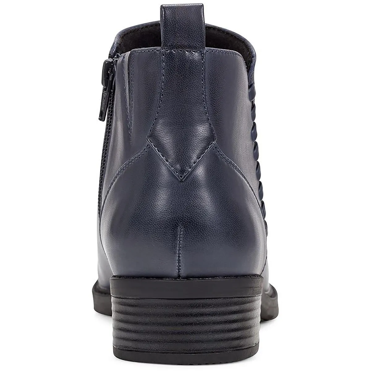 Lorand 3 Womens Faux Leather Zipper Booties
