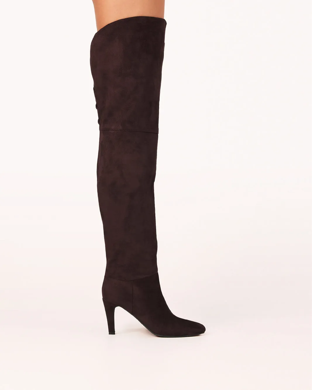 LOUIE - DARK CACAO SUEDE