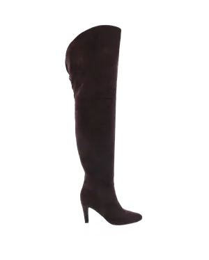 LOUIE - DARK CACAO SUEDE