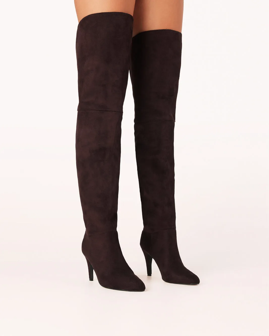 LOUIE - DARK CACAO SUEDE