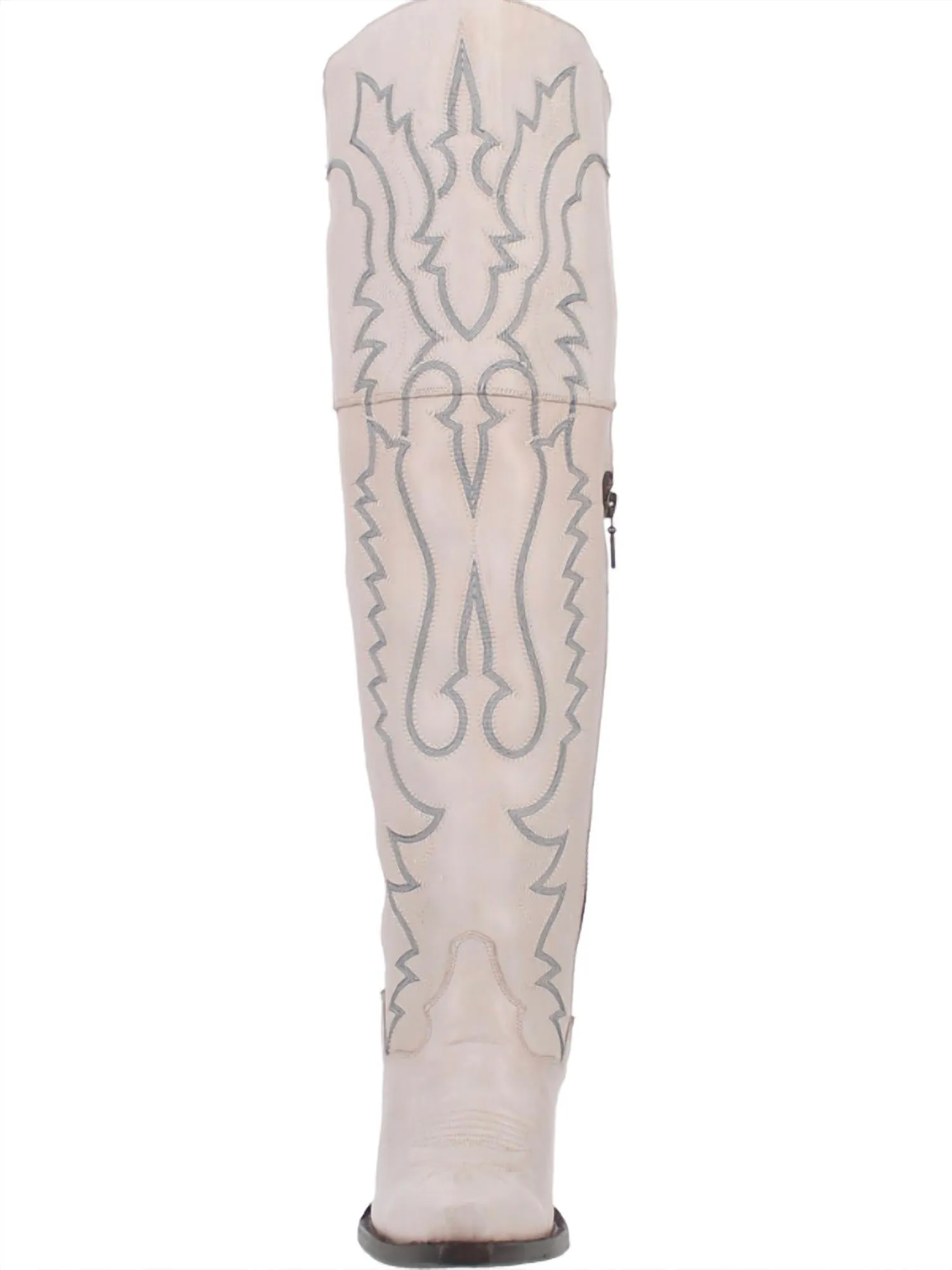 Loverly Leather Boot In White