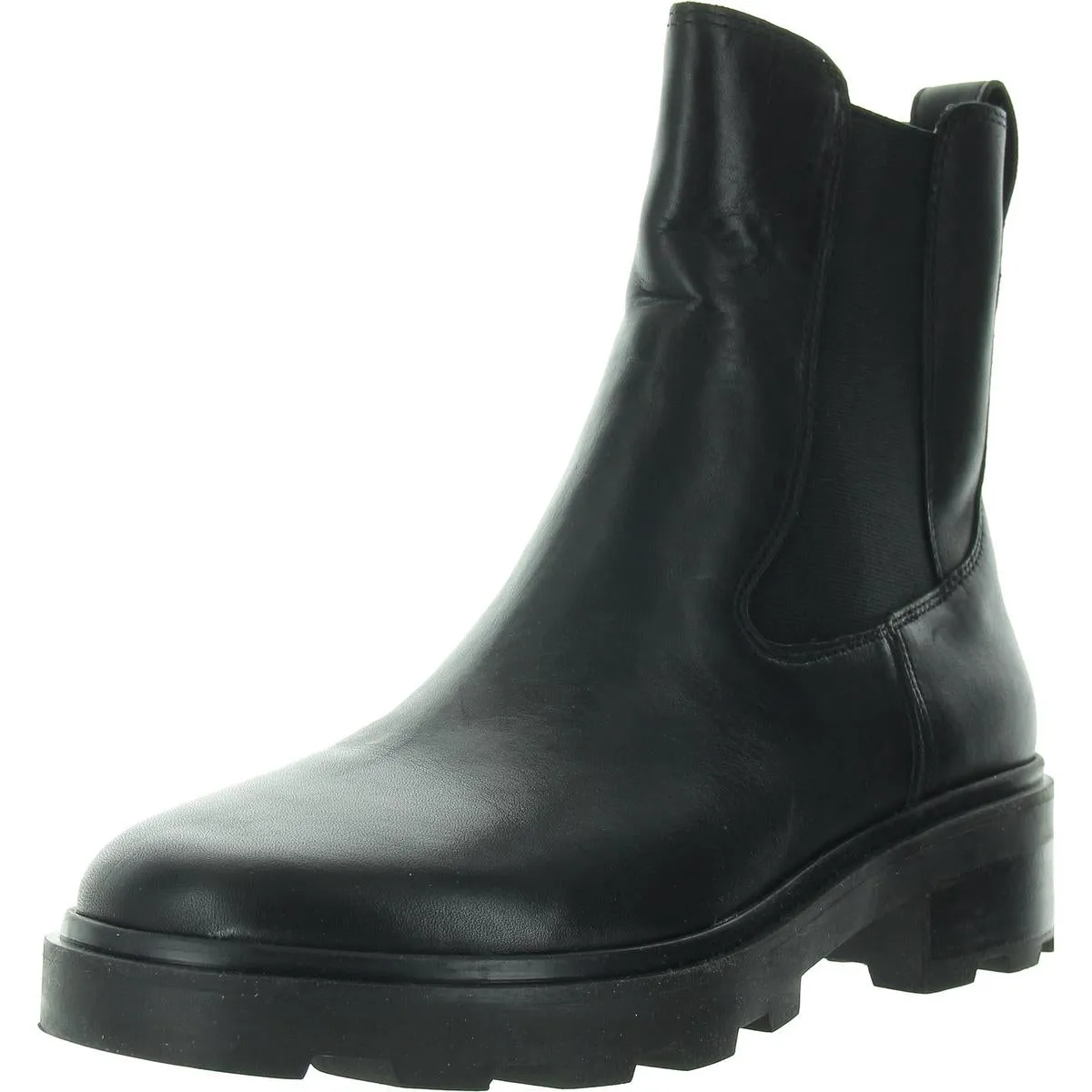 LugSole Chelsea Boots Womens Pull On Lug Sole Ankle Boots