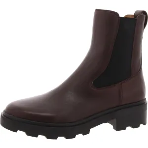 LugSole Chelsea Boots Womens Pull On Lug Sole Ankle Boots
