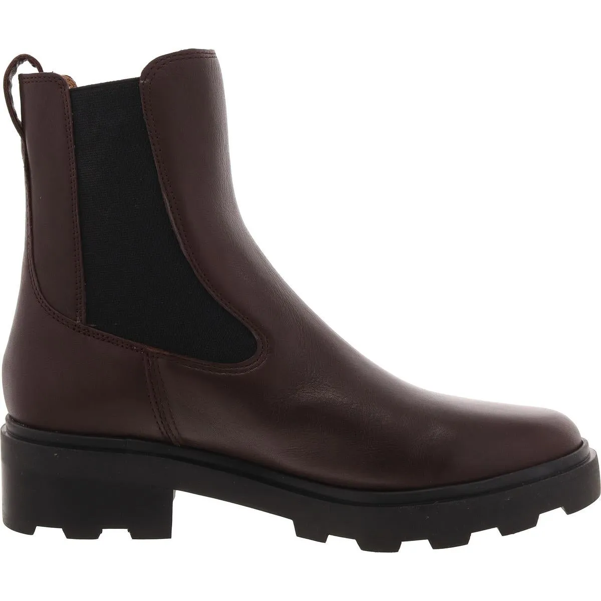 LugSole Chelsea Boots Womens Pull On Lug Sole Ankle Boots
