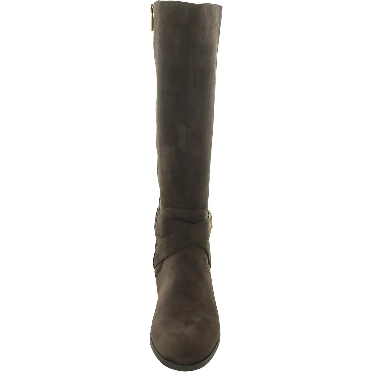 Maelie Womens Faux Suede Tall Knee-High Boots