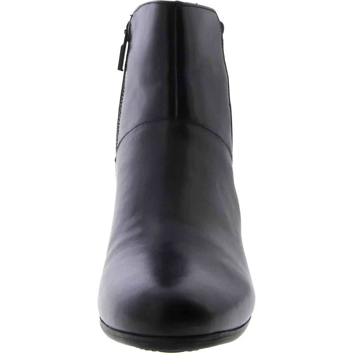 Magnolia Womens Leather Almond Toe Ankle Boots