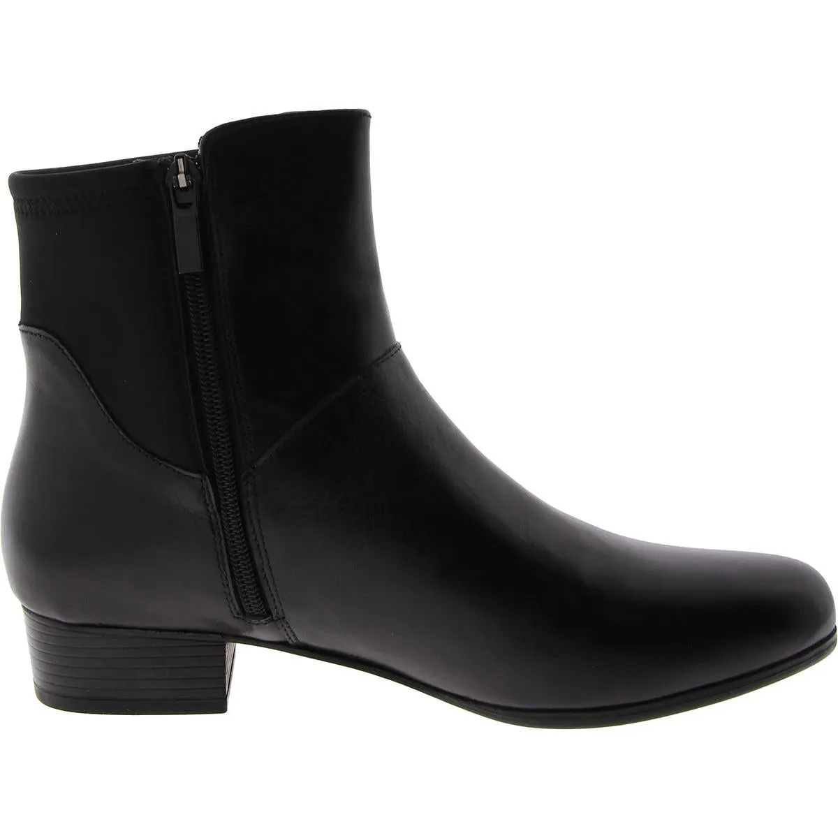 Magnolia Womens Leather Almond Toe Ankle Boots