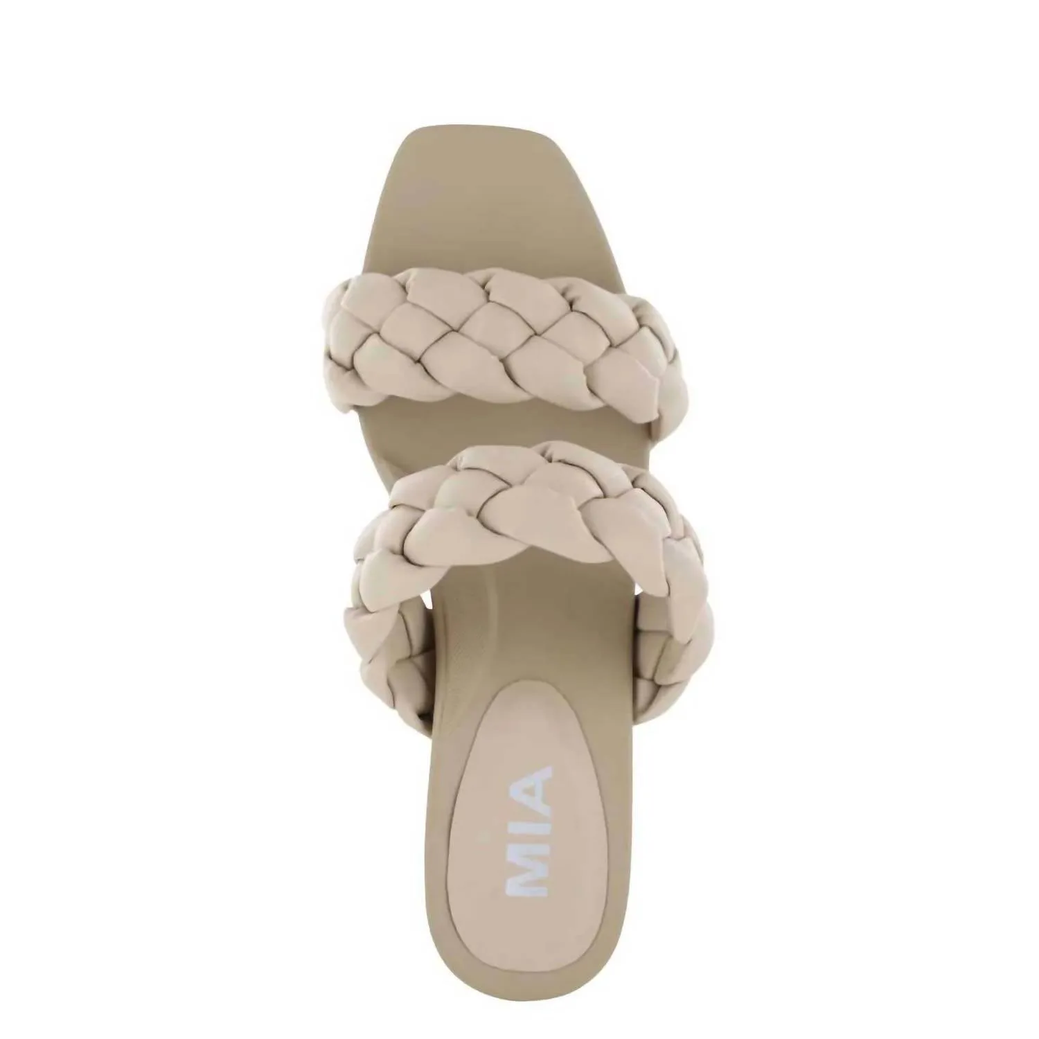 Maine Braided Heels In Beige