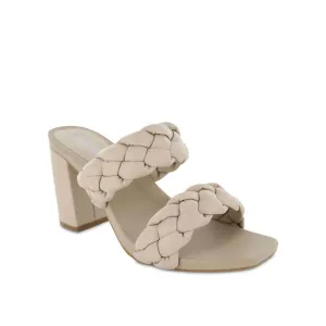Maine Braided Heels In Beige