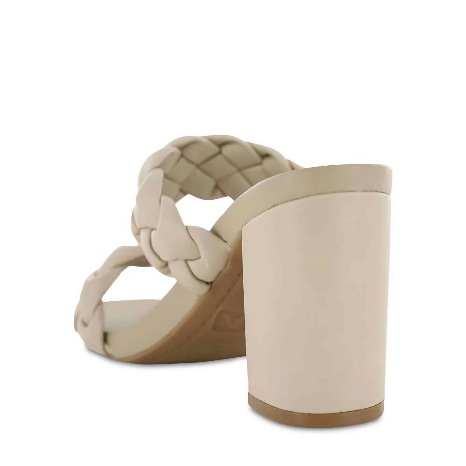 Maine Braided Heels In Beige