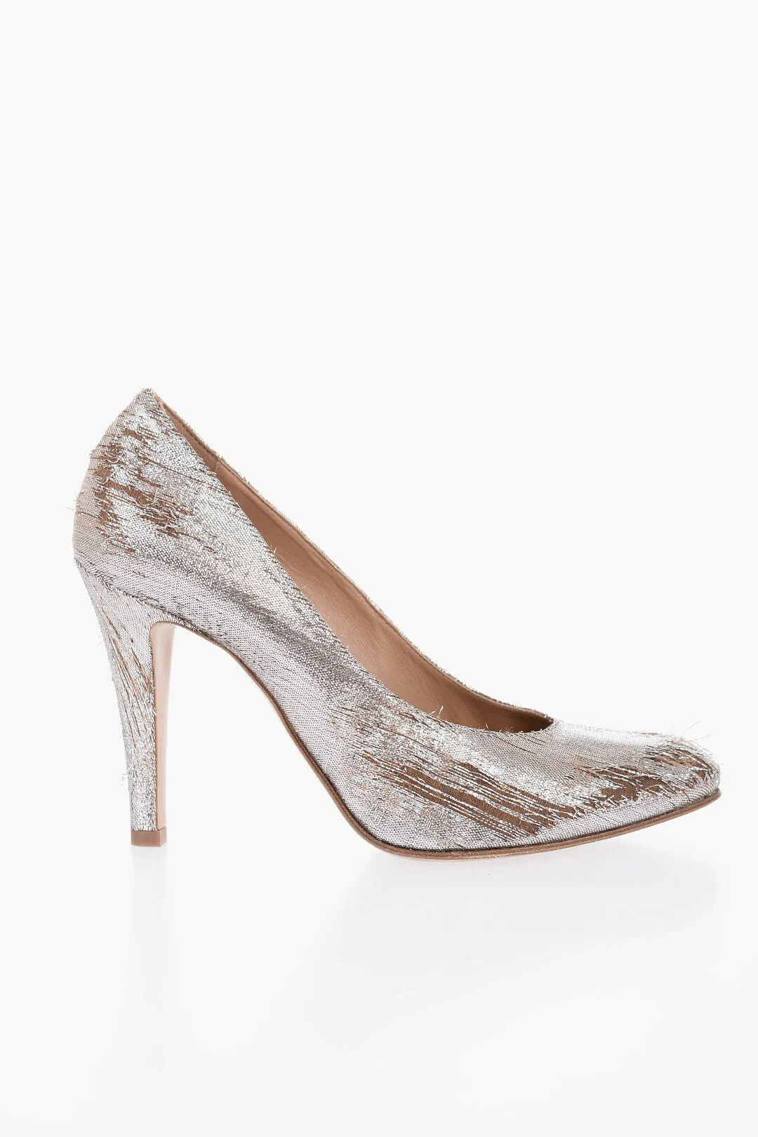 Maison Margiela Vintage Effect Lurex Pumps