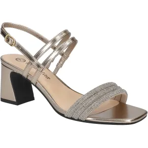 MAJESTY Womens Strappy Manmade Block Heels